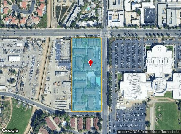  10201 Lindley Ave, Northridge, CA Parcel Map