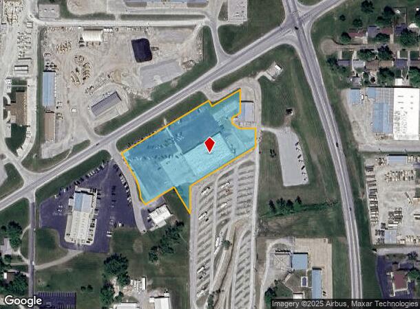 1450 W Arrow St, Marshall, MO Parcel Map