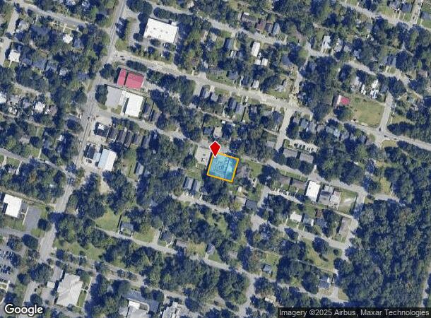  1209 E 59Th St, Savannah, GA Parcel Map