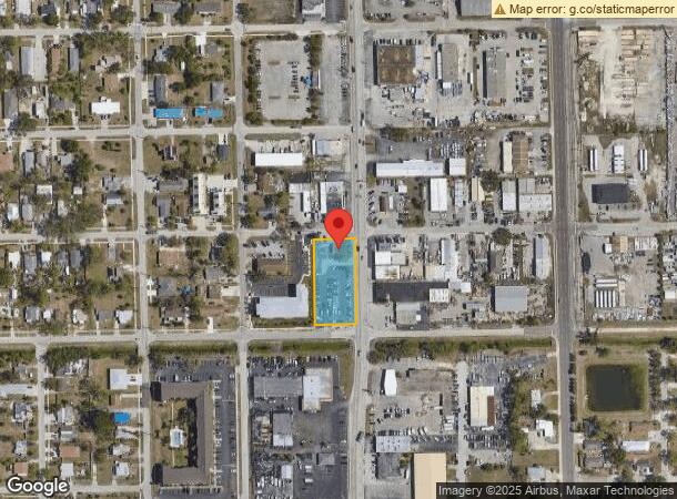  2744 Fowler St, Fort Myers, FL Parcel Map