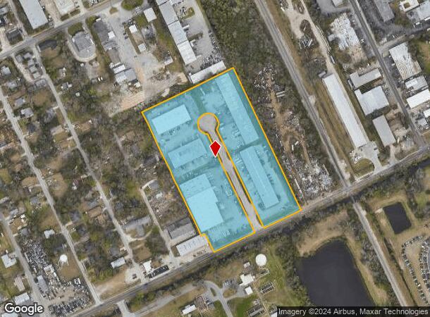  1116 Enterprise Ct, Daytona Beach, FL Parcel Map