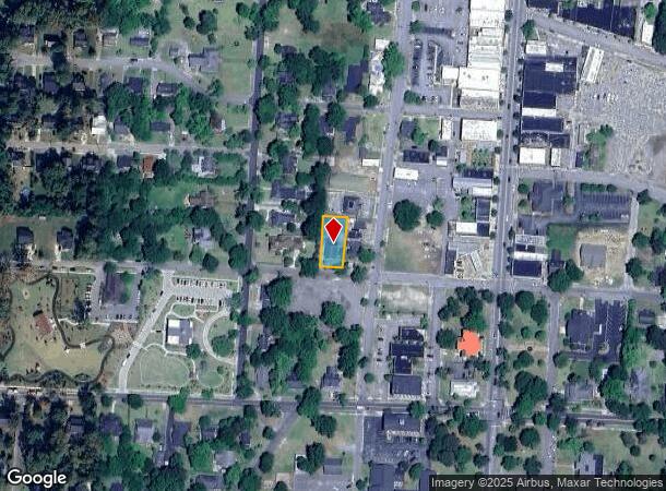  208 W Dozier St, Marion, SC Parcel Map