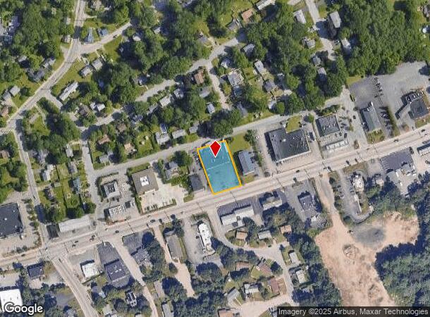  821 Tiogue Ave, Coventry, RI Parcel Map