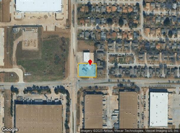 1901 E Arbrook Blvd, Arlington, TX Parcel Map
