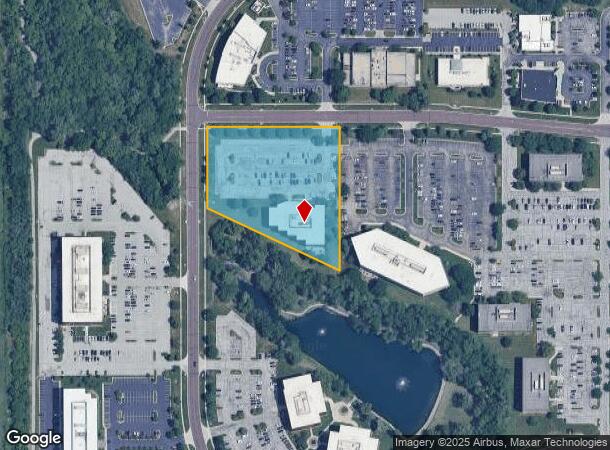  7421 W 129Th St, Overland Park, KS Parcel Map