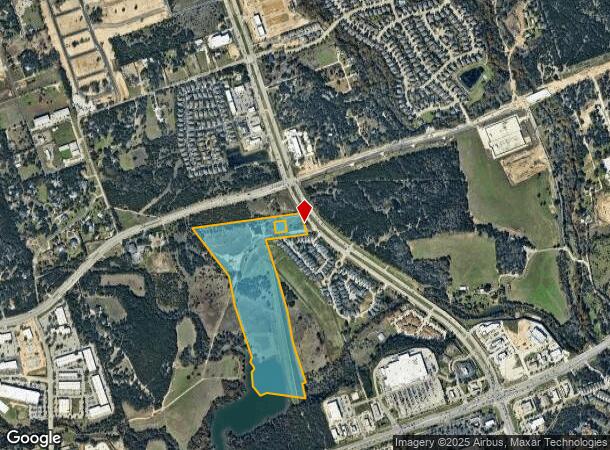  190 Barnard Ln, Leander, TX Parcel Map