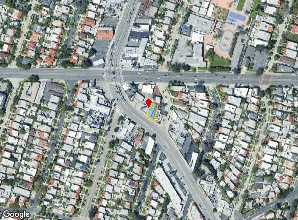 1040 S La Brea Ave, Los Angeles, CA Parcel Map