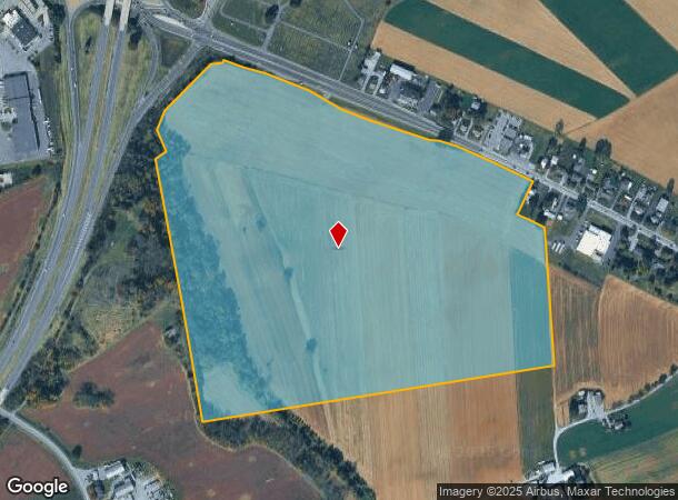 1087 Division Hwy, Ephrata, PA Parcel Map