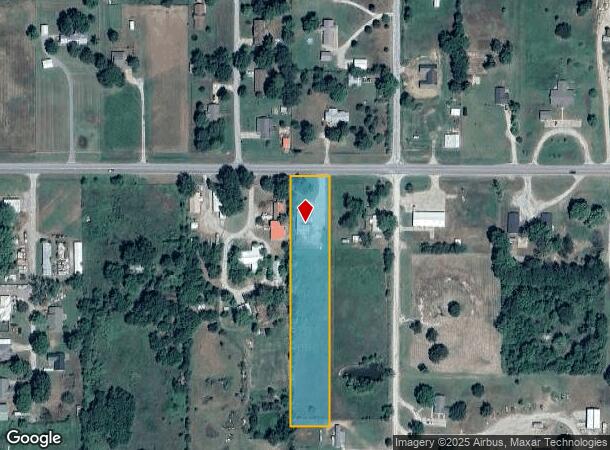  7480 E Highway 16, Beggs, OK Parcel Map