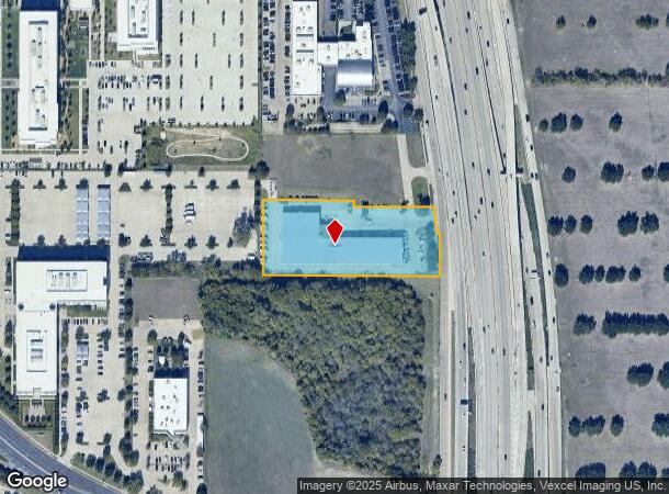  1501 Dallas Pkwy, Plano, TX Parcel Map