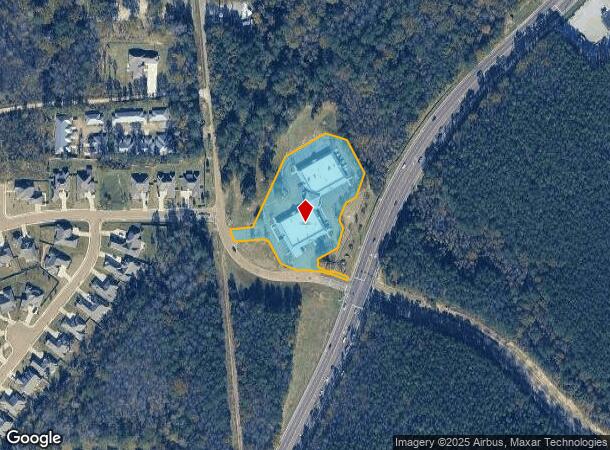 1368 Old Fannin Rd, Brandon, MS Parcel Map