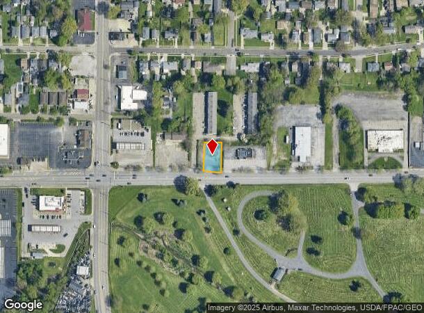  47 E Waterloo Rd, Akron, OH Parcel Map