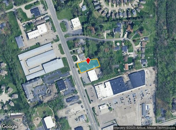  7403 Michigan Rd, Indianapolis, IN Parcel Map