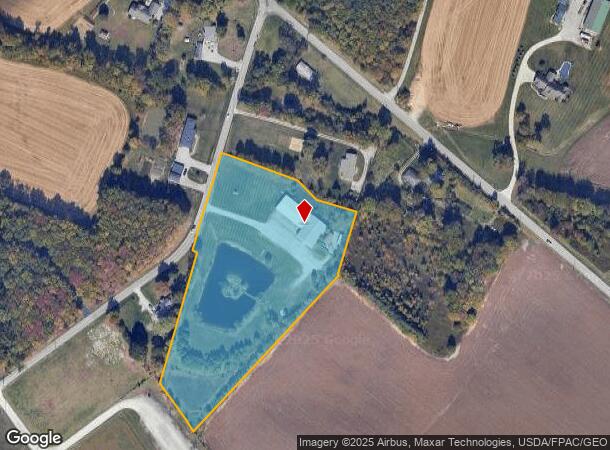2525 Bauer Rd, Batavia, OH Parcel Map