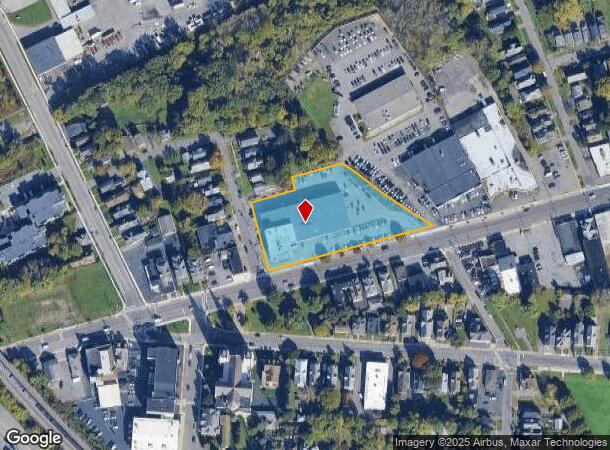1288 W Genesee St, Syracuse, NY Parcel Map