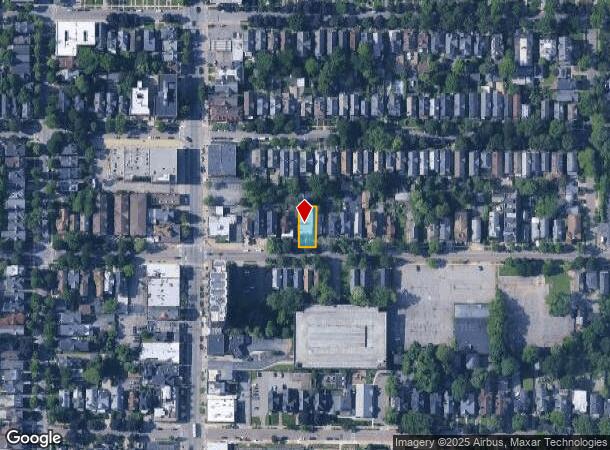 247 W Utica St, Buffalo, NY Parcel Map
