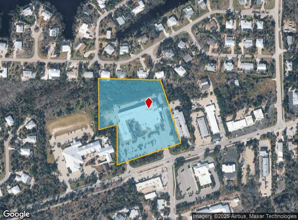 1700 Periwinkle Way, Sanibel, FL Parcel Map