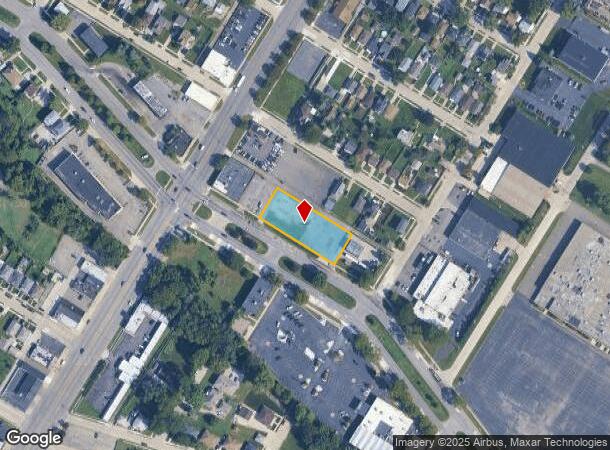  25005 Outer Dr, Melvindale, MI Parcel Map