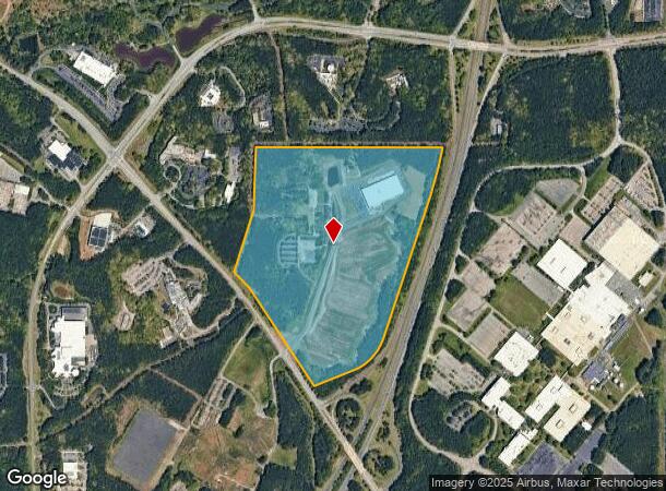 3029 Cornwallis Rd, Durham, NC Parcel Map