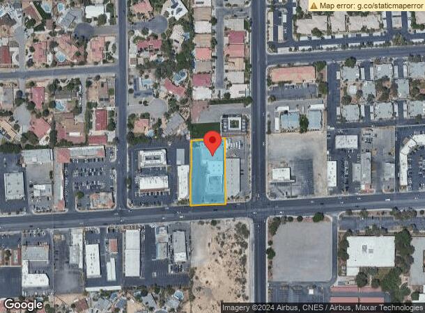  5540 Spring Mountain Rd, Las Vegas, NV Parcel Map