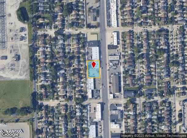  6905 Schaefer Rd, Dearborn, MI Parcel Map