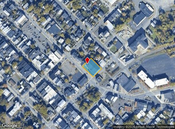 614 Columbia St, Hudson, NY Parcel Map