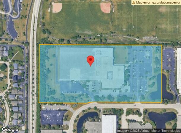  500 Corporate Woods Pky, Vernon Hills, IL Parcel Map