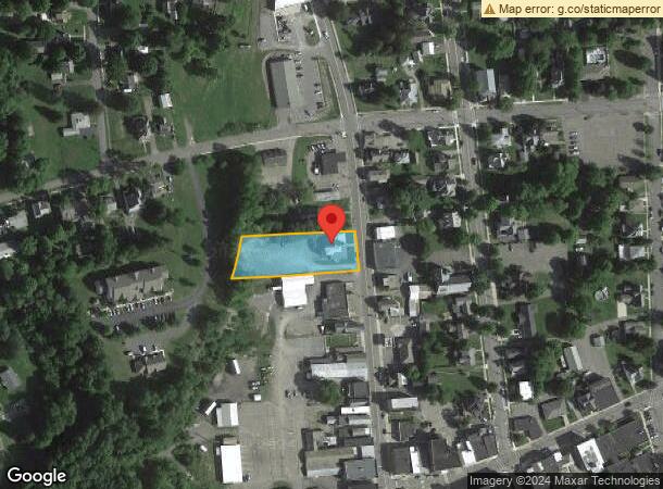  127 Troy St, Canton, PA Parcel Map