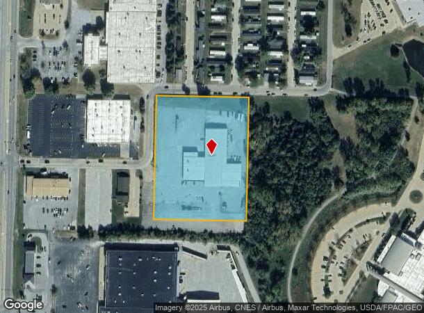  203 Ford Ave, Muscatine, IA Parcel Map