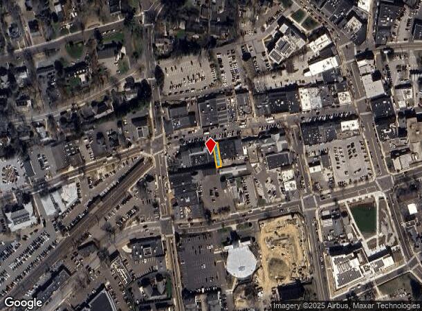  124 Elm St, New Canaan, CT Parcel Map