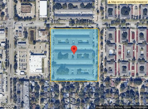  10101 Kempwood Dr, Houston, TX Parcel Map