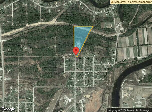  600 N Houghton Ave, Manistique, MI Parcel Map