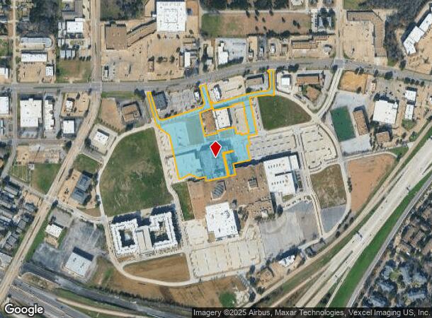  3550 W Camp Wisdom Rd, Dallas, TX Parcel Map