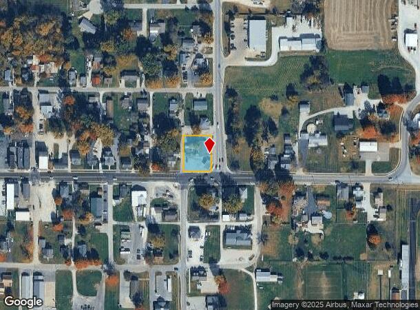 20 N Chestnut St, Monrovia, IN Parcel Map