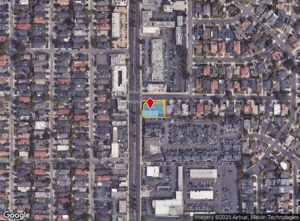  1100 18Th St, Manhattan Beach, CA Parcel Map