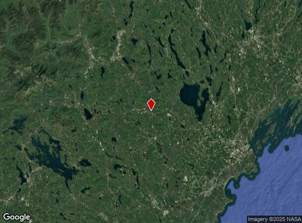 166 Main St, Cornish, ME Parcel Map