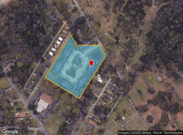  1801 Holt Rd, Mobile, AL Parcel Map