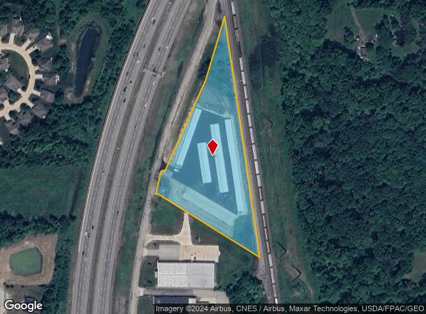  9165 Freeway Dr, Macedonia, OH Parcel Map