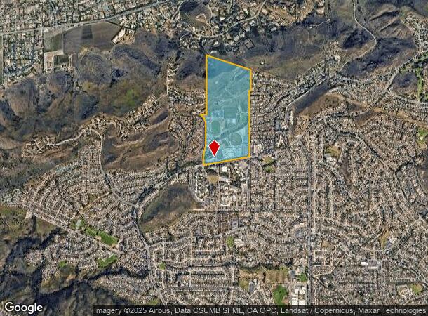 3350 Campus Dr, Thousand Oaks, CA Parcel Map