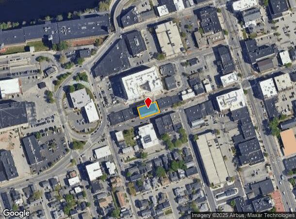  121 W Pearl St, Nashua, NH Parcel Map