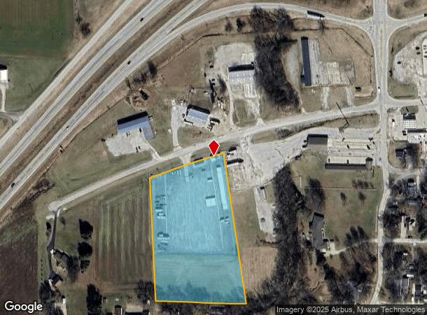 301 W Johnson St, Pocahontas, IL Parcel Map