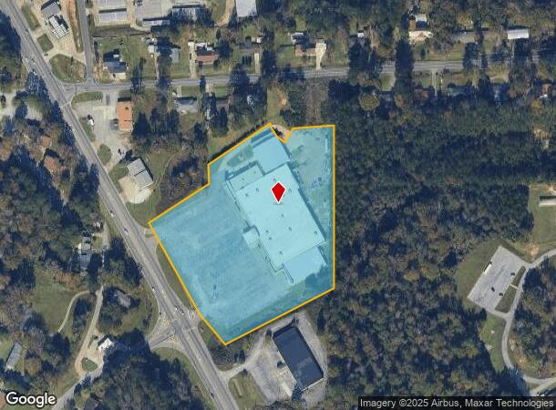 1524 Highway 19 N, Meridian, MS Parcel Map