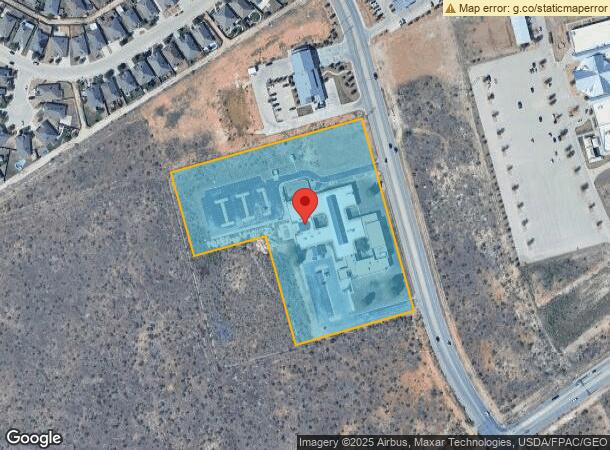  207 Tradewinds Blvd, Midland, TX Parcel Map