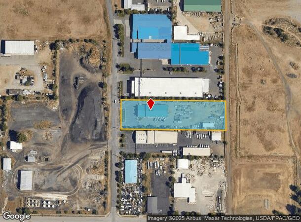  5210 N Florida St, Spokane, WA Parcel Map