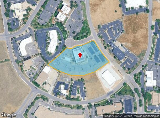  12484 E Weaver Pl, Centennial, CO Parcel Map