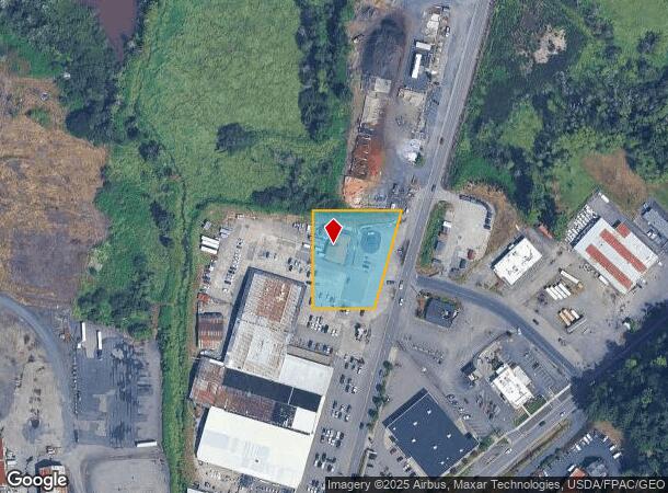  1757 N National Ave, Chehalis, WA Parcel Map