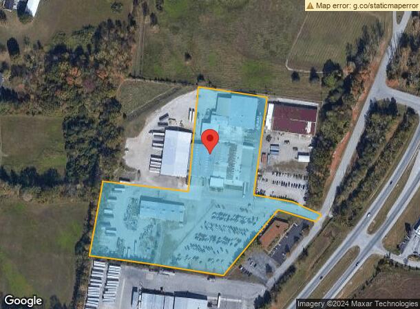  741 Dacco Dr, Cookeville, TN Parcel Map