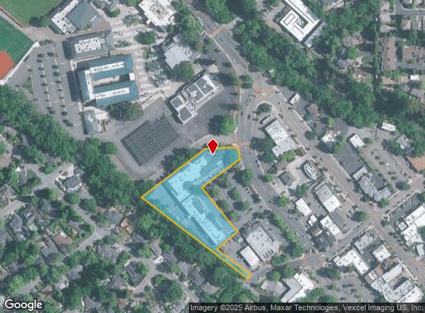  143 Railroad Ave, Danville, CA Parcel Map