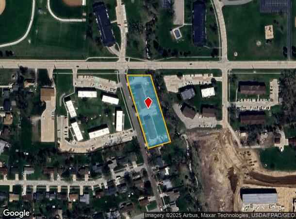 1702 Edgebrook Dr, Marshalltown, IA Parcel Map