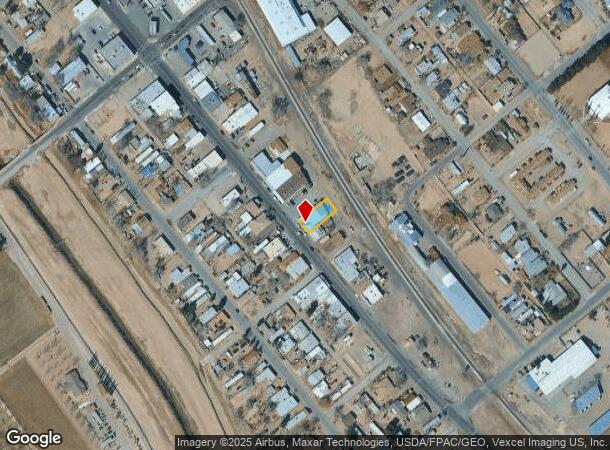  219 E Main St, Fabens, TX Parcel Map